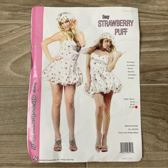 RG Costumes Dresses & Skirts - Sexy Strawberry Puff Costume